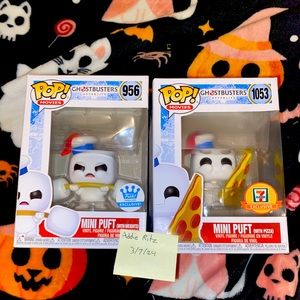 Ghostbusters Mini Puft Exclusive Funko Pops